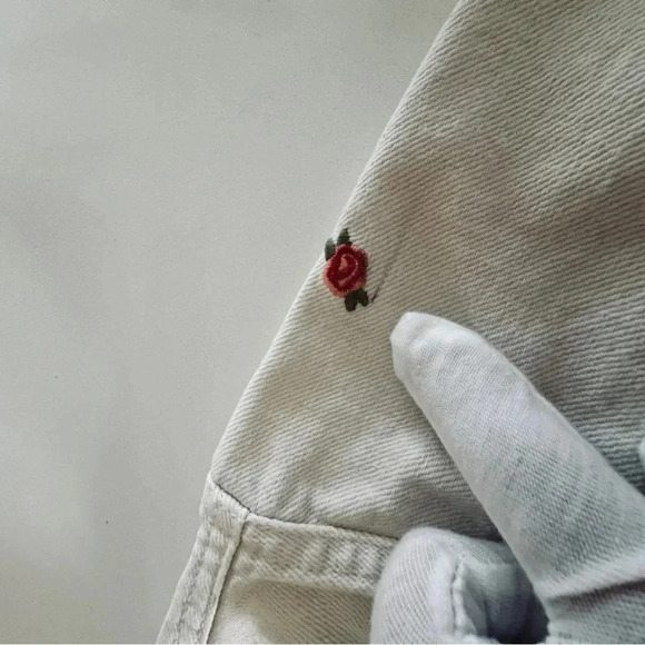 ZARA + GAP || 6-8 Years Green Floral & Cream Bundle Jacket and Shirt - Picture 7 of 11